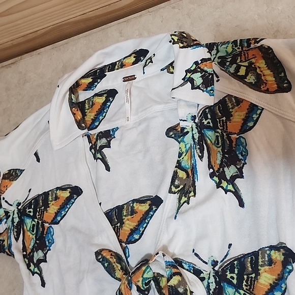 Free People BOHO crop top NWT Size xs - Picture 3 of 7